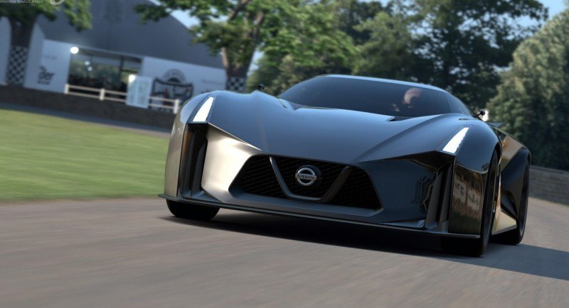 Car-Revs-Daily.com Nissan NC2020 Vision Gran Turismo Makes Real-Life Debut at Goodwood FoS 50