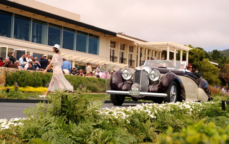 Car-Revs-Daily.com PEBBLE BEACH 2014 Concours - Award Winners Showcase by Entry Class 100