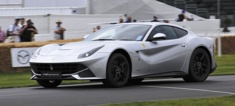 Car-Revs-Daily.com Quick Pics Post - 2014 Ferrari F12 at Goodwood FoS 2