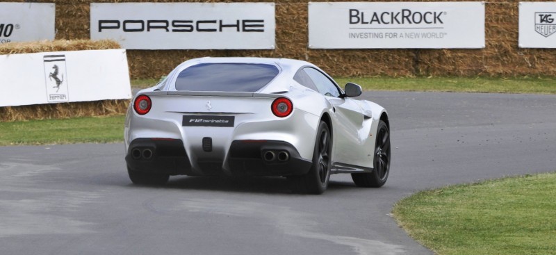 Car-Revs-Daily.com Quick Pics Post - 2014 Ferrari F12 at Goodwood FoS 5