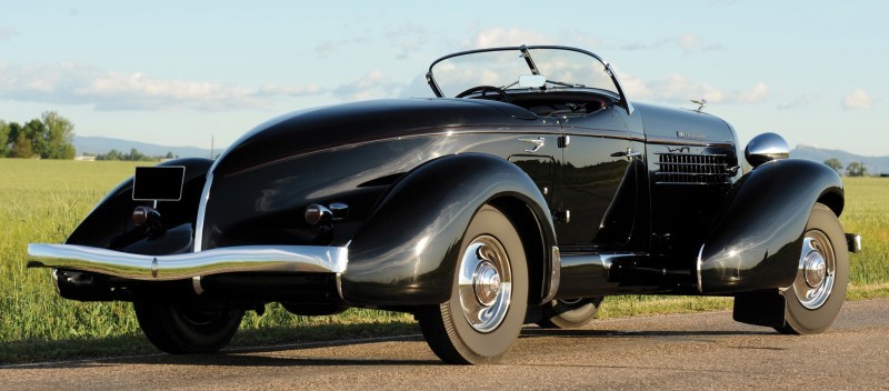 Car-Revs-Daily.com RM Auctions Monterey 2014 Preview - 1936 Auburn Eight Supercharged Speedster 2