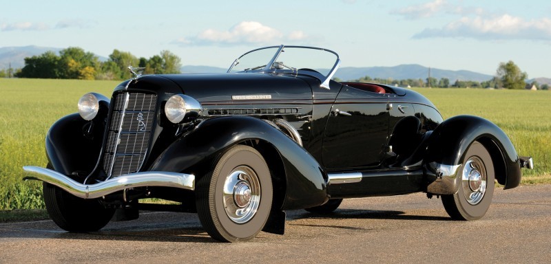 Car-Revs-Daily.com RM Auctions Monterey 2014 Preview - 1936 Auburn Eight Supercharged Speedster 21