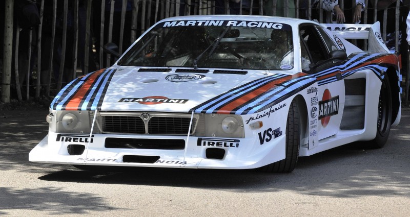 Car-Revs-Daily.com Rally Legends - 1983 Lancia Beta Montecarlo and 1982 Lancia 037 at Goodwood 2014 1