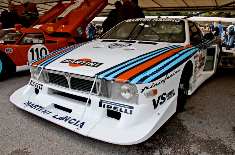 Car-Revs-Daily.com Rally Legends - 1983 Lancia Beta Montecarlo and 1982 Lancia 037 at Goodwood 2014 15