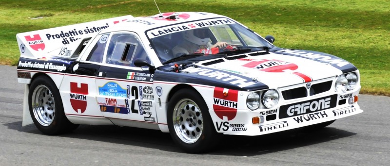 Car-Revs-Daily.com Rally Legends - 1983 Lancia Beta Montecarlo and 1982 Lancia 037 at Goodwood 2014 3