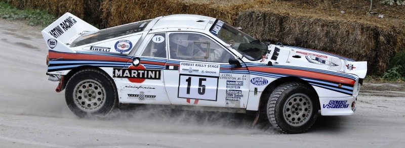 Car-Revs-Daily.com Rally Legends - 1983 Lancia Beta Montecarlo and 1982 Lancia 037 at Goodwood 2014 7