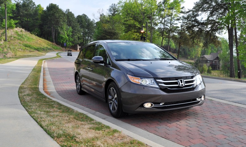 Car-Revs-Daily.com Road Test Review - 2014 Honda Odyssey Touring Elite 1