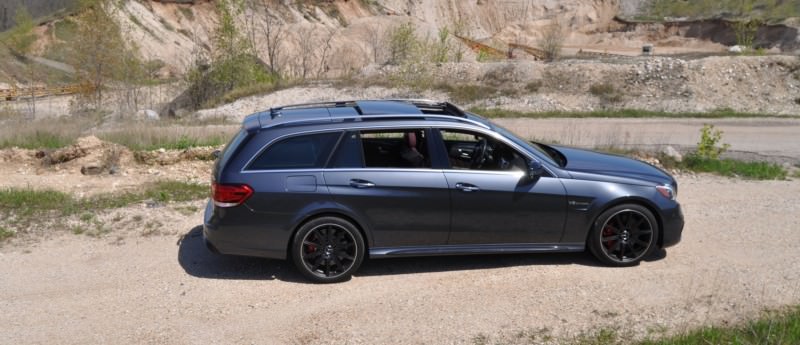 Car-Revs-Daily.com Road Tests the 2014 Mercedes-Benz E63 AMG S-Model Estate 16