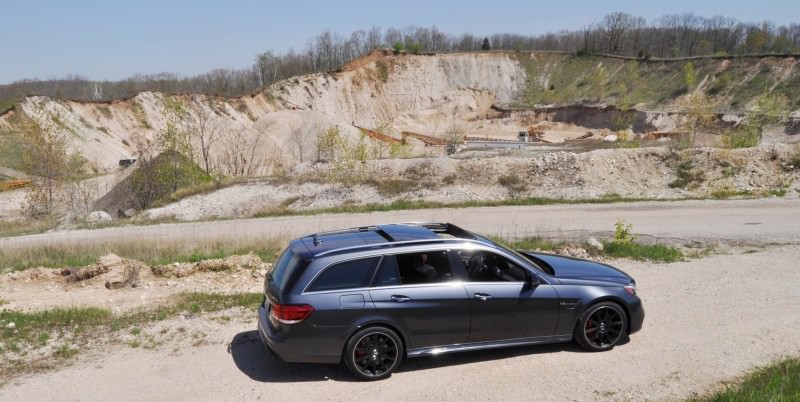 Car-Revs-Daily.com Road Tests the 2014 Mercedes-Benz E63 AMG S-Model Estate 18