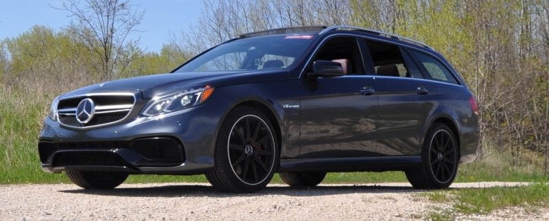 Car-Revs-Daily.com Road Tests the 2014 Mercedes-Benz E63 AMG S-Model Estate 34