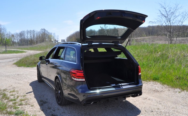 Car-Revs-Daily.com Road Tests the 2014 Mercedes-Benz E63 AMG S-Model Estate 61