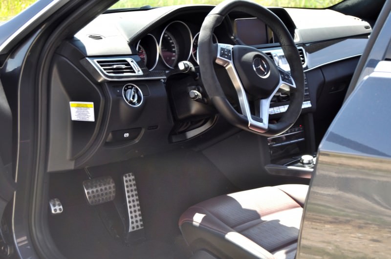 Car-Revs-Daily.com Road Tests the 2014 Mercedes-Benz E63 AMG S-Model Estate 69