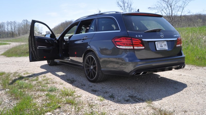 Car-Revs-Daily.com Road Tests the 2014 Mercedes-Benz E63 AMG S-Model Estate 70