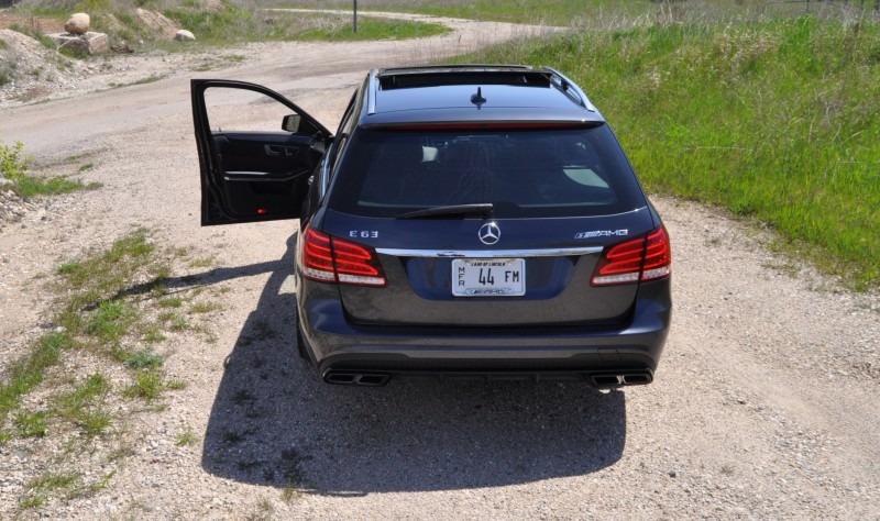 Car-Revs-Daily.com Road Tests the 2014 Mercedes-Benz E63 AMG S-Model Estate 72