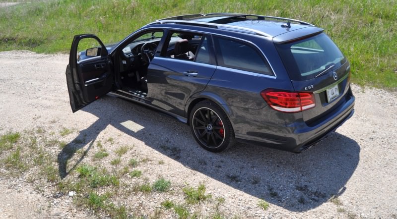 Car-Revs-Daily.com Road Tests the 2014 Mercedes-Benz E63 AMG S-Model Estate 74