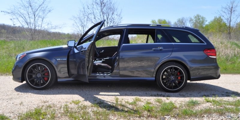 Car-Revs-Daily.com Road Tests the 2014 Mercedes-Benz E63 AMG S-Model Estate 75