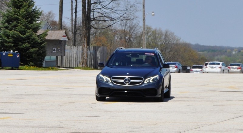 Car-Revs-Daily.com Road Tests the 2014 Mercedes-Benz E63 AMG S-Model Estate 79
