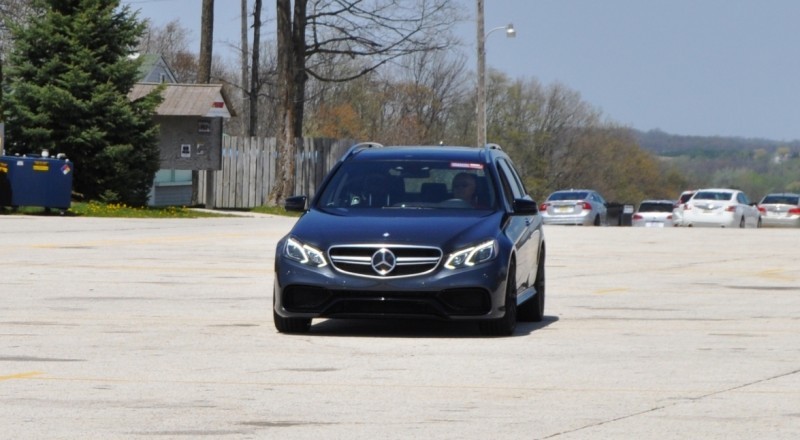 Car-Revs-Daily.com Road Tests the 2014 Mercedes-Benz E63 AMG S-Model Estate 80