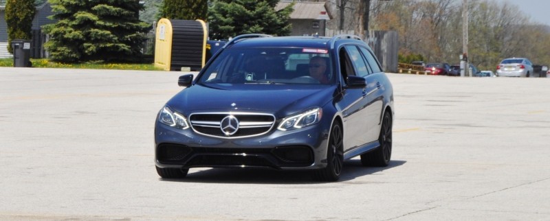 Car-Revs-Daily.com Road Tests the 2014 Mercedes-Benz E63 AMG S-Model Estate 83