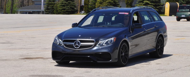 Car-Revs-Daily.com Road Tests the 2014 Mercedes-Benz E63 AMG S-Model Estate 84