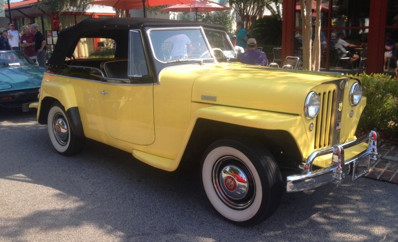 Cars & Coffee - 1949 Willys Overland Jeepster is Rare, Immaculate Example of First-Ever Crossover SUV 12