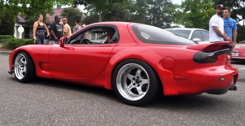 Charleston Cars & Coffee Gallery - 1994 Mazda RX-7 Widebody 5