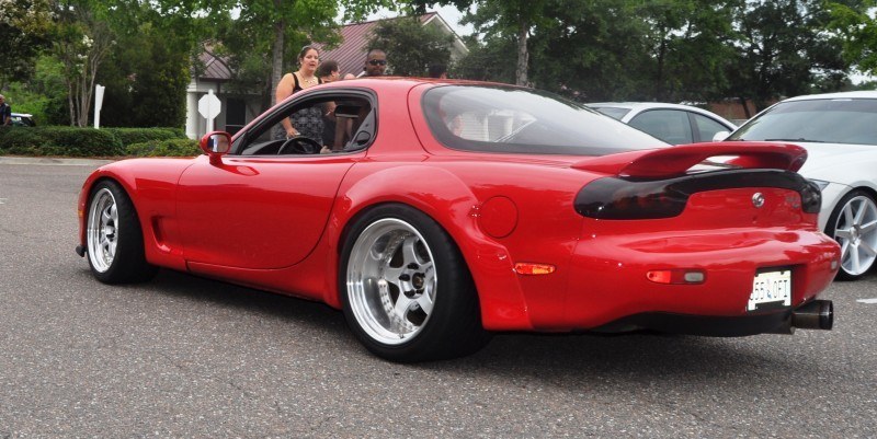 Charleston Cars & Coffee Gallery - 1994 Mazda RX-7 Widebody 6