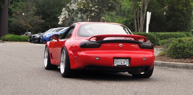 Charleston Cars & Coffee Gallery - 1994 Mazda RX-7 Widebody 8