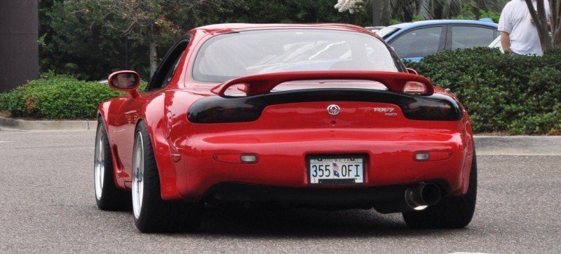 Charleston Cars & Coffee Gallery - 1994 Mazda RX-7 Widebody 9