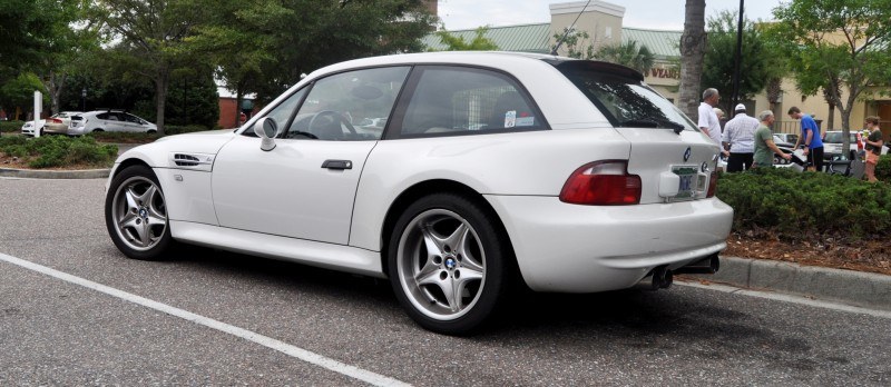 Charleston Cars & Coffee Gallery - 1999 BMW M Coupe - Vunder-BreadVan in White 12