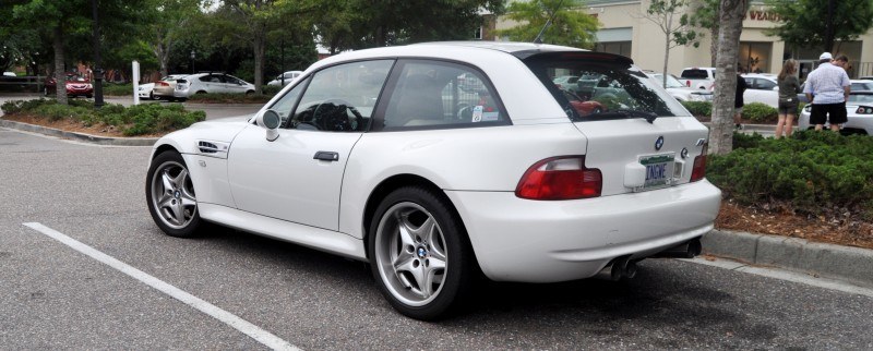 Charleston Cars & Coffee Gallery - 1999 BMW M Coupe - Vunder-BreadVan in White 13