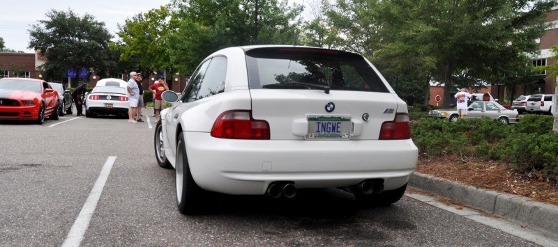 Charleston Cars & Coffee Gallery - 1999 BMW M Coupe - Vunder-BreadVan in White 14