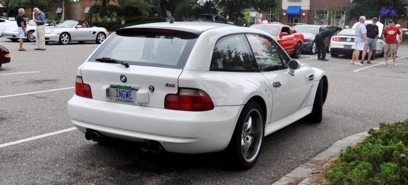 Charleston Cars & Coffee Gallery - 1999 BMW M Coupe - Vunder-BreadVan in White 17