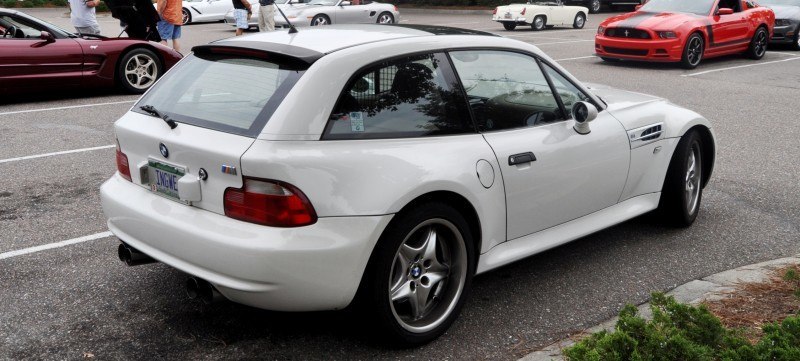 Charleston Cars & Coffee Gallery - 1999 BMW M Coupe - Vunder-BreadVan in White 18