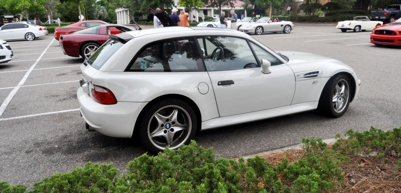 Charleston Cars & Coffee Gallery - 1999 BMW M Coupe - Vunder-BreadVan in White 19