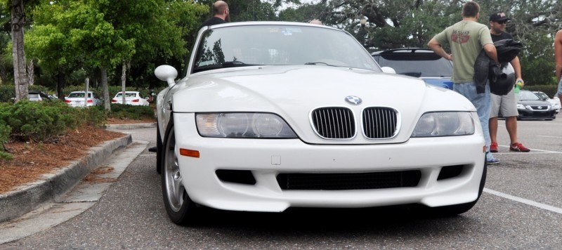 Charleston Cars & Coffee Gallery - 1999 BMW M Coupe - Vunder-BreadVan in White 2