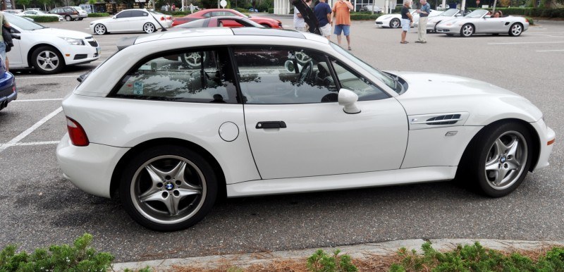 Charleston Cars & Coffee Gallery - 1999 BMW M Coupe - Vunder-BreadVan in White 20