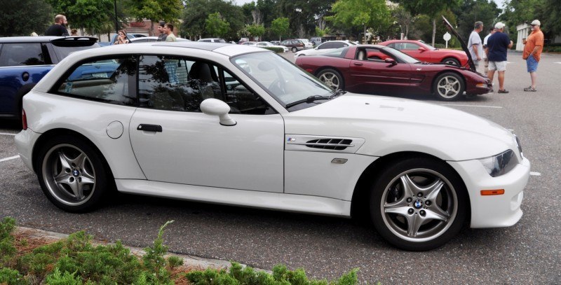 Charleston Cars & Coffee Gallery - 1999 BMW M Coupe - Vunder-BreadVan in White 21