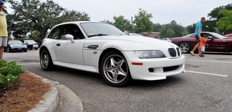 Charleston Cars & Coffee Gallery - 1999 BMW M Coupe - Vunder-BreadVan in White 23