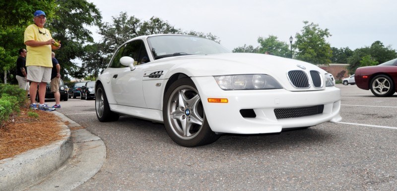 Charleston Cars & Coffee Gallery - 1999 BMW M Coupe - Vunder-BreadVan in White 24