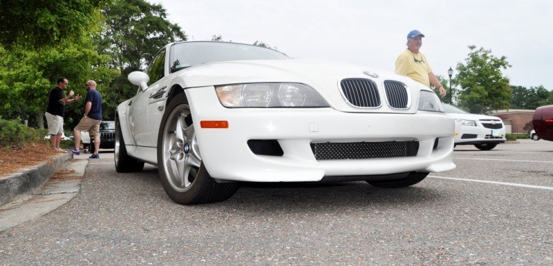 Charleston Cars & Coffee Gallery - 1999 BMW M Coupe - Vunder-BreadVan in White 25