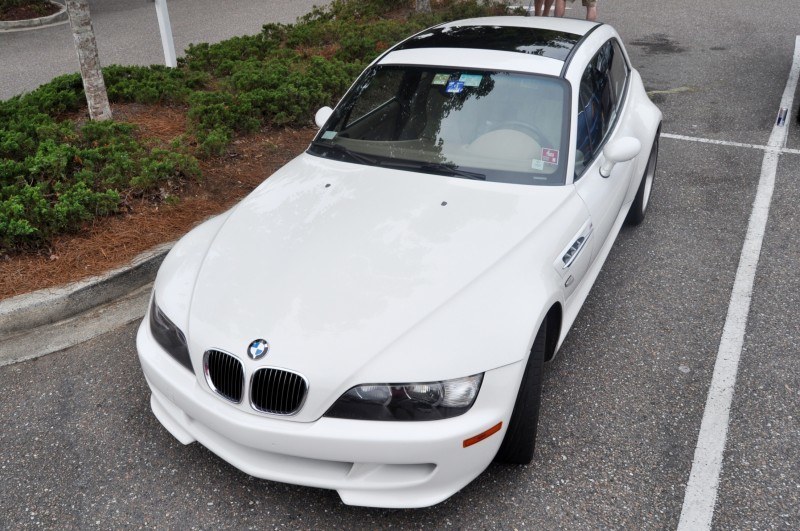 Charleston Cars & Coffee Gallery - 1999 BMW M Coupe - Vunder-BreadVan in White 26