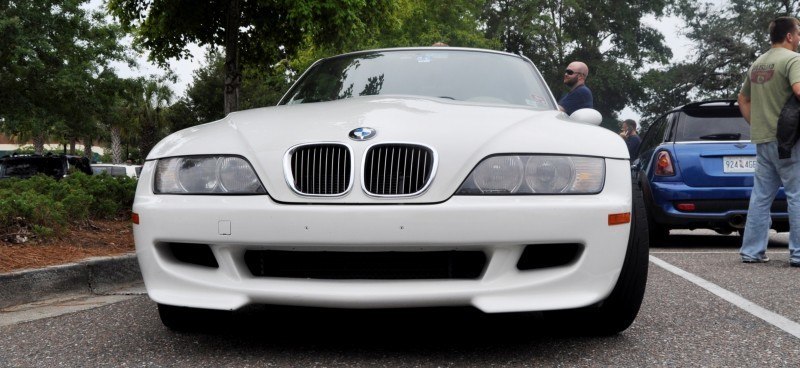 Charleston Cars & Coffee Gallery - 1999 BMW M Coupe - Vunder-BreadVan in White 4