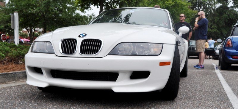 Charleston Cars & Coffee Gallery - 1999 BMW M Coupe - Vunder-BreadVan in White 5