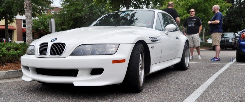 Charleston Cars & Coffee Gallery - 1999 BMW M Coupe - Vunder-BreadVan in White 6