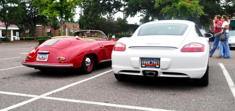 Charleston Cars and Coffee - 1955 Porsche 356 1500S Speedster 1