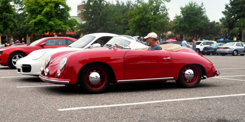 Charleston Cars and Coffee - 1955 Porsche 356 1500S Speedster 10