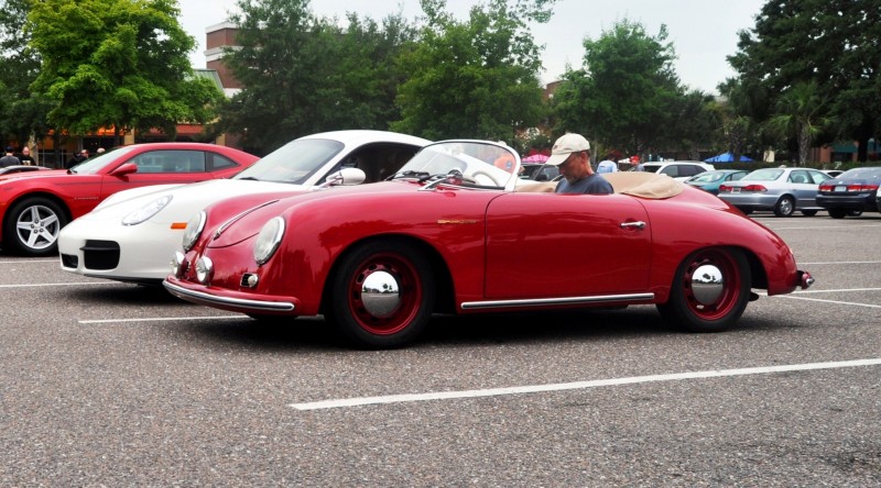 Charleston Cars and Coffee - 1955 Porsche 356 1500S Speedster 11