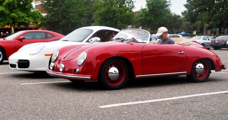 Charleston Cars and Coffee - 1955 Porsche 356 1500S Speedster 12