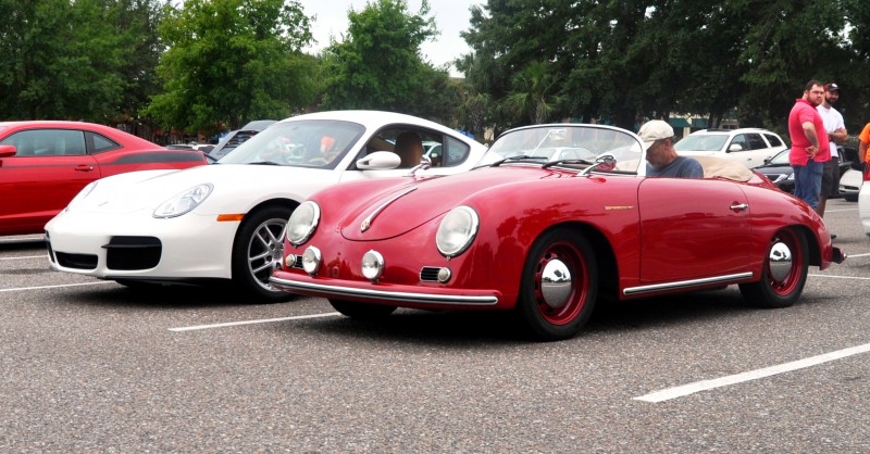 Charleston Cars and Coffee - 1955 Porsche 356 1500S Speedster 15
